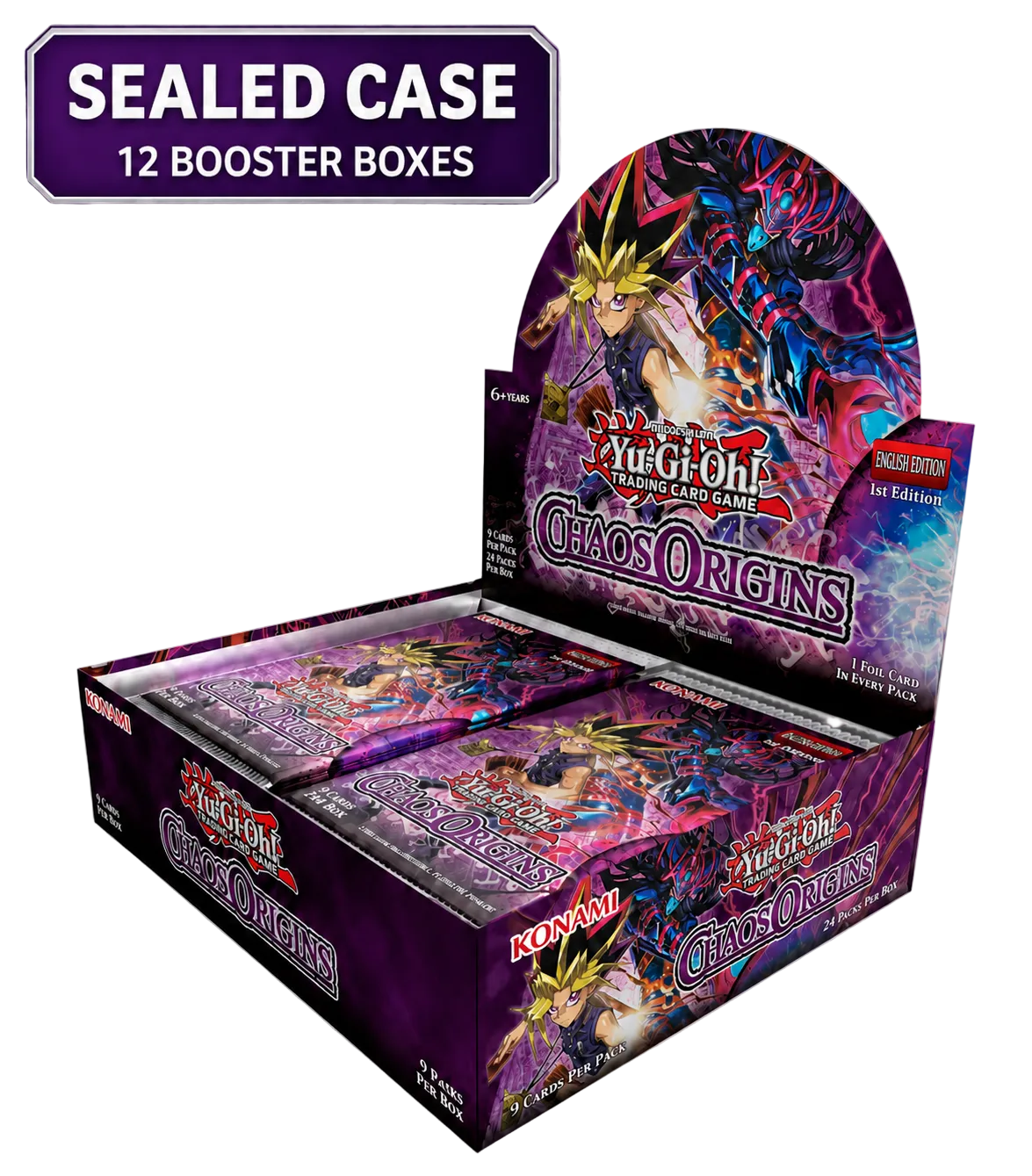Yu-Gi-Oh! TCG - Case Sealed - Chaos Origins - 12 Boxes (ENG)
