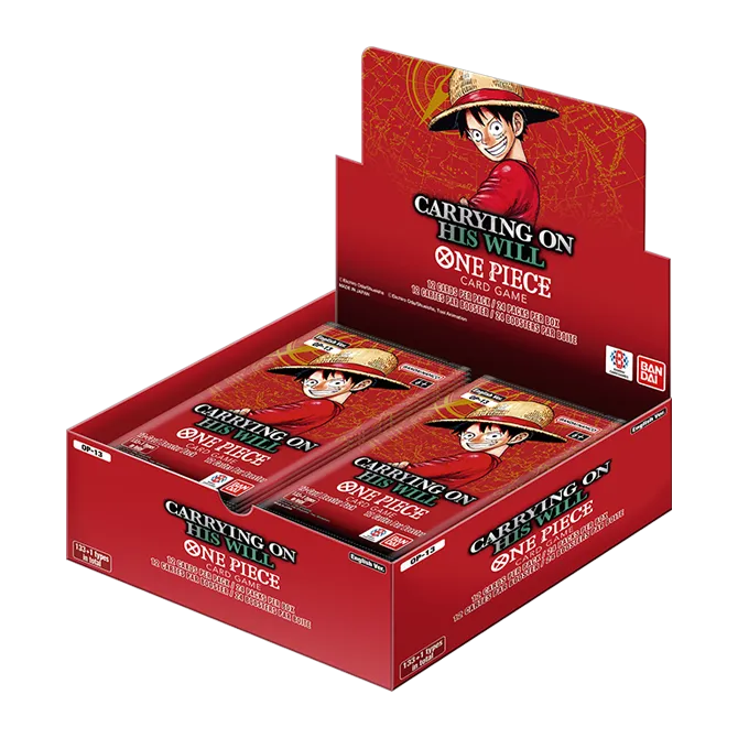 One Piece Card Game - Booster Pack - Carrying on is will OP-13 - Display da 24 Buste (ENG)