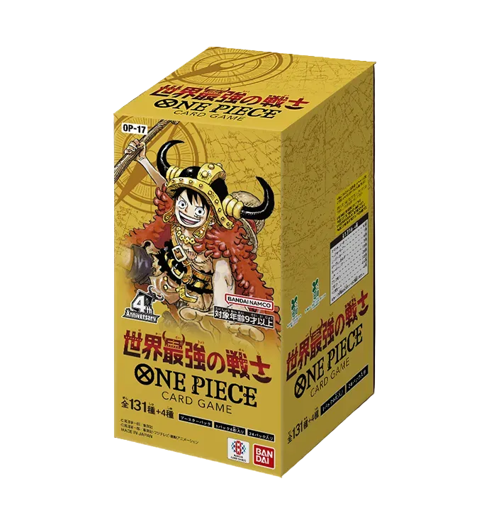 One Piece Card Game - OP17 - World’s Strongest Warrior - Display da 24 Buste (JAP)